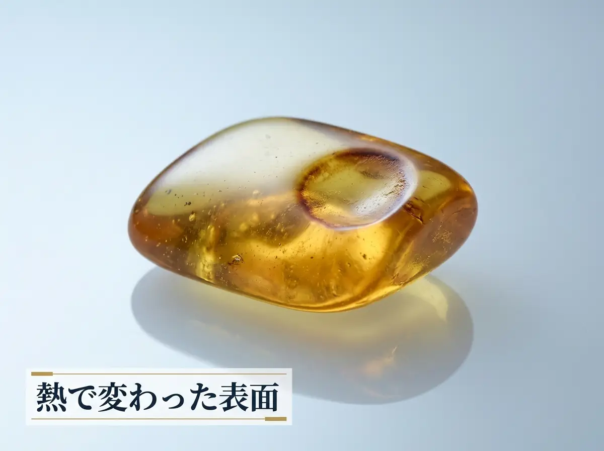 琥珀の手入れと保管｜「安全」と確認されているのは、ぬるい石けん水