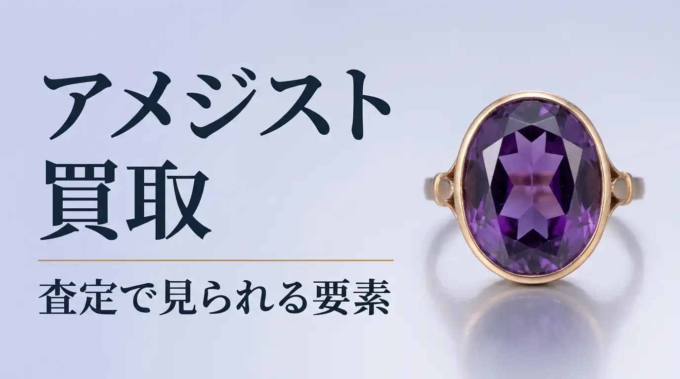 アメジスト買取｜査定で見られる要素と、売る前に確認しておくこと