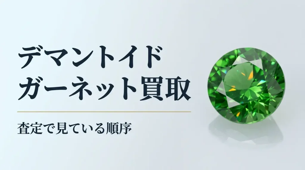 デマントイドガーネットのルース