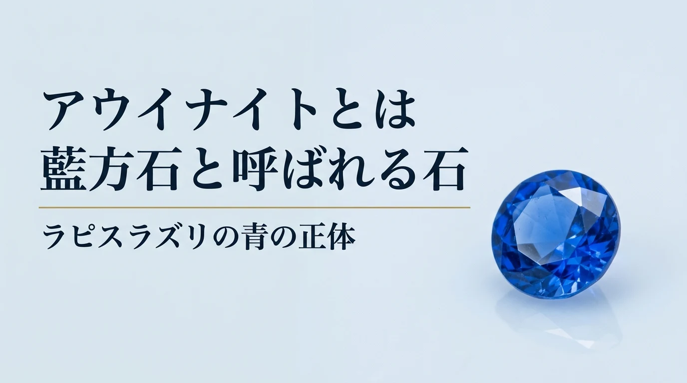 アウイナイトとは｜藍方石と呼ばれる、ラピスラズリの青の正体 - SHINKA