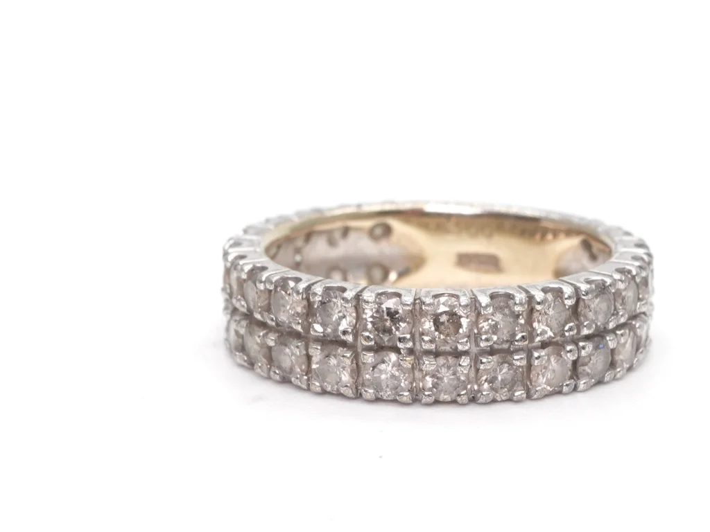 ダイヤ リング K18WG D2.00ct