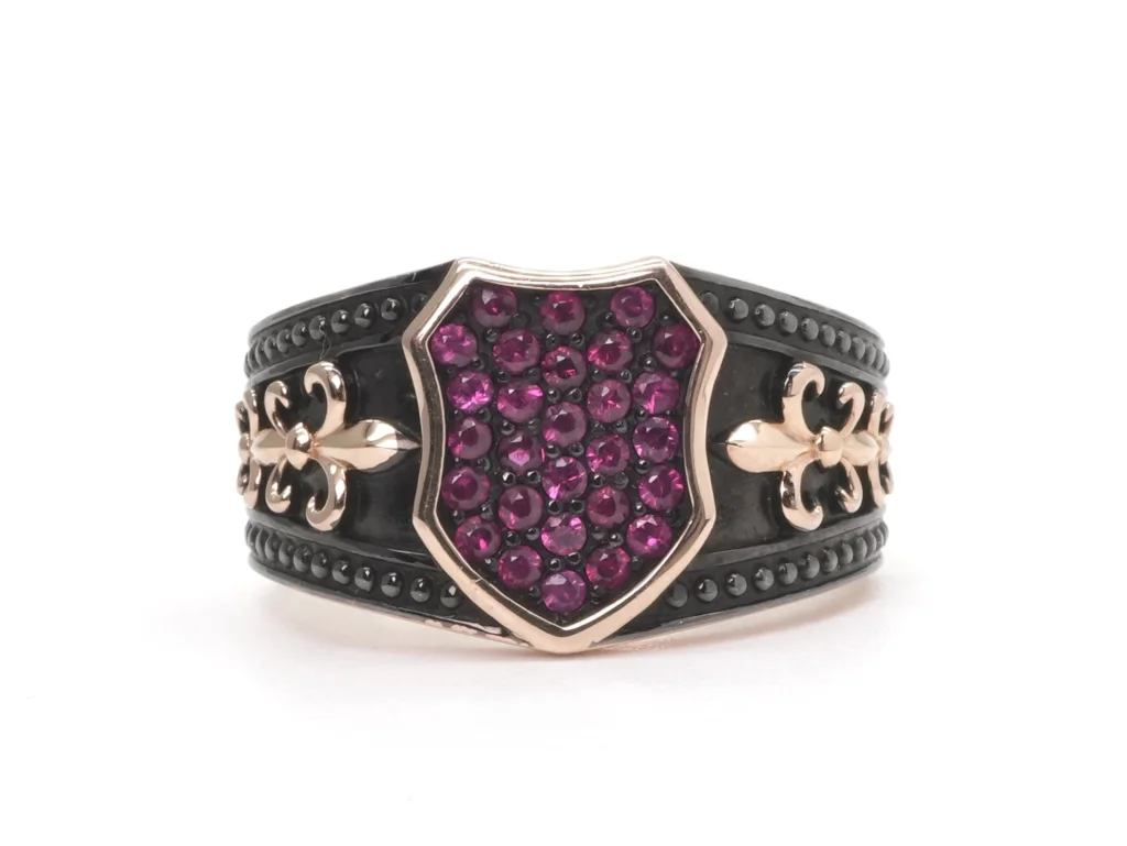 ルビー リング K18 D1.00ct