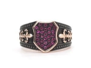 ルビー リング K18 D1.00ct