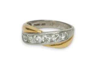 ダイヤ リング Pt900/K18 1.06ct